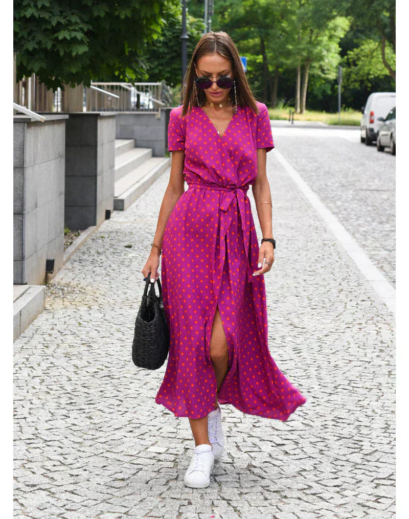 Suzanne™ — Elegante Jurk met V-hals