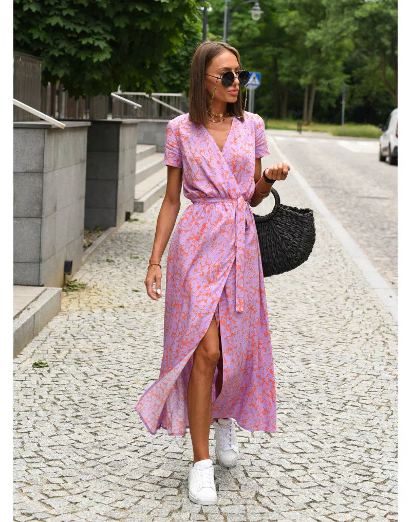 Suzanne™ — Elegante Jurk met V-hals