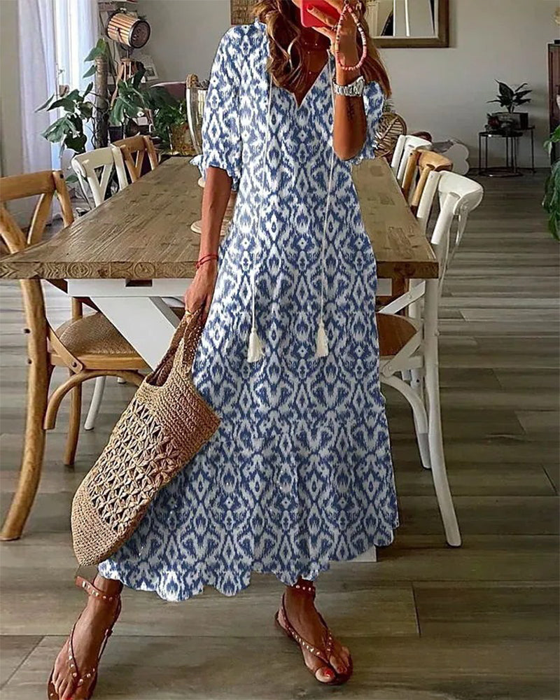 Ava™ — Elegante Jurk met Flatterende Pasvorm