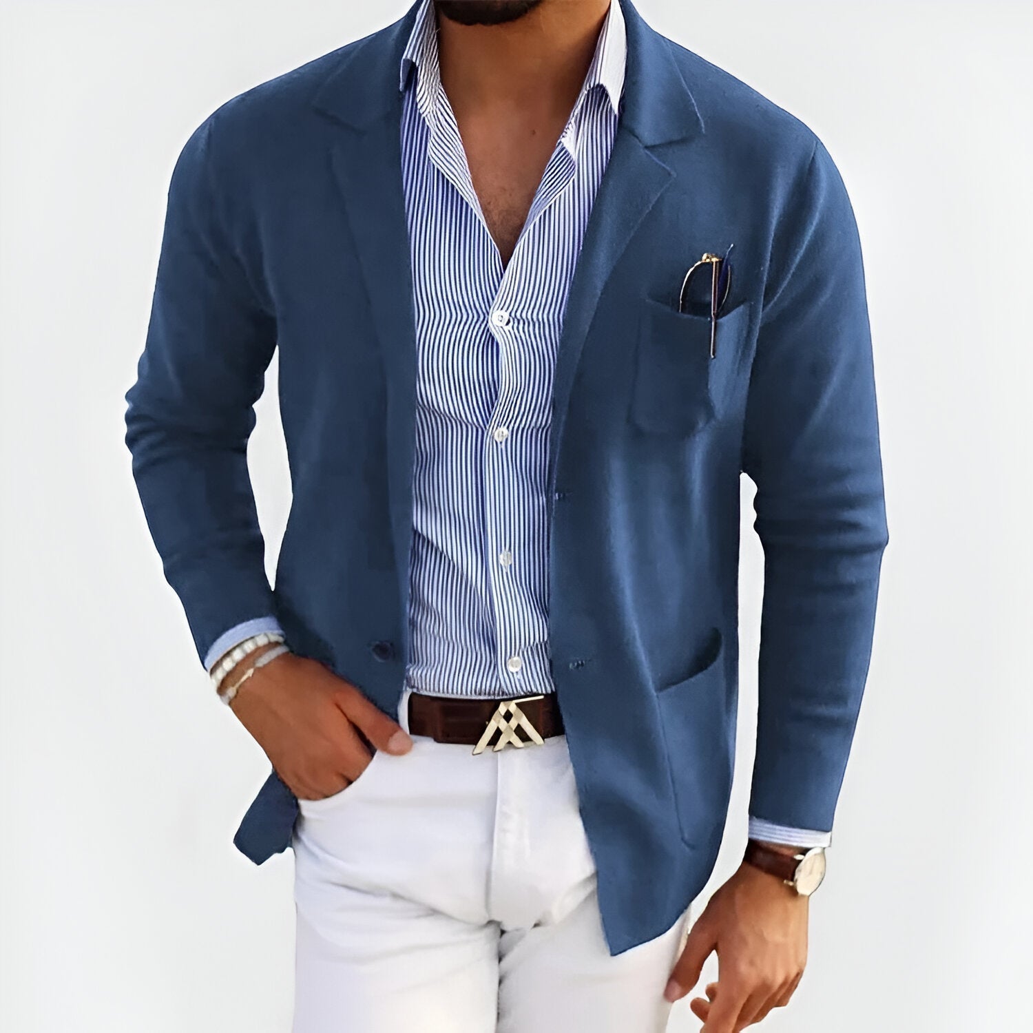 Andreas™ — Lichte en Elegante Jas voor Heren