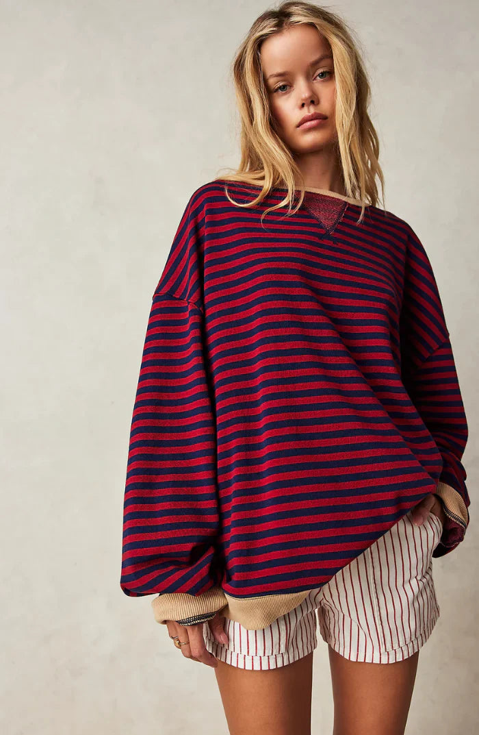 Mana™ — Gestreepte Oversized Trui