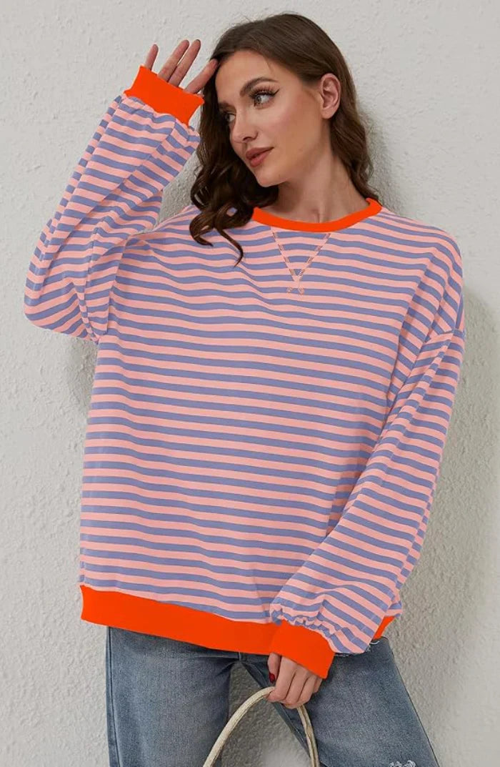 Mana™ — Gestreepte Oversized Trui