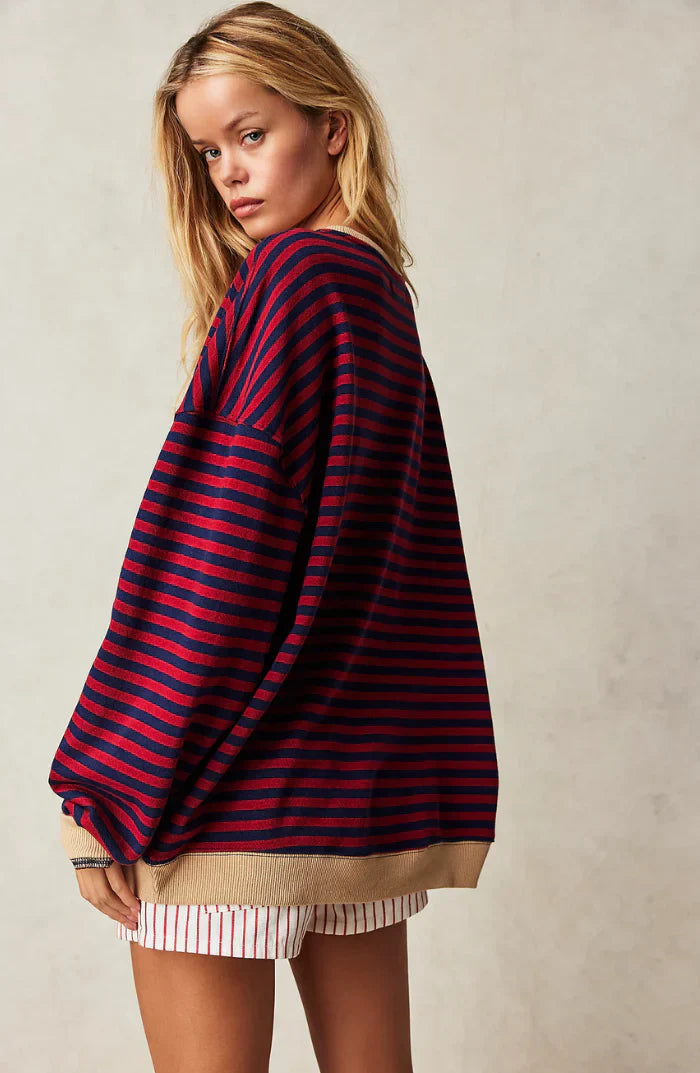 Mana™ — Gestreepte Oversized Trui