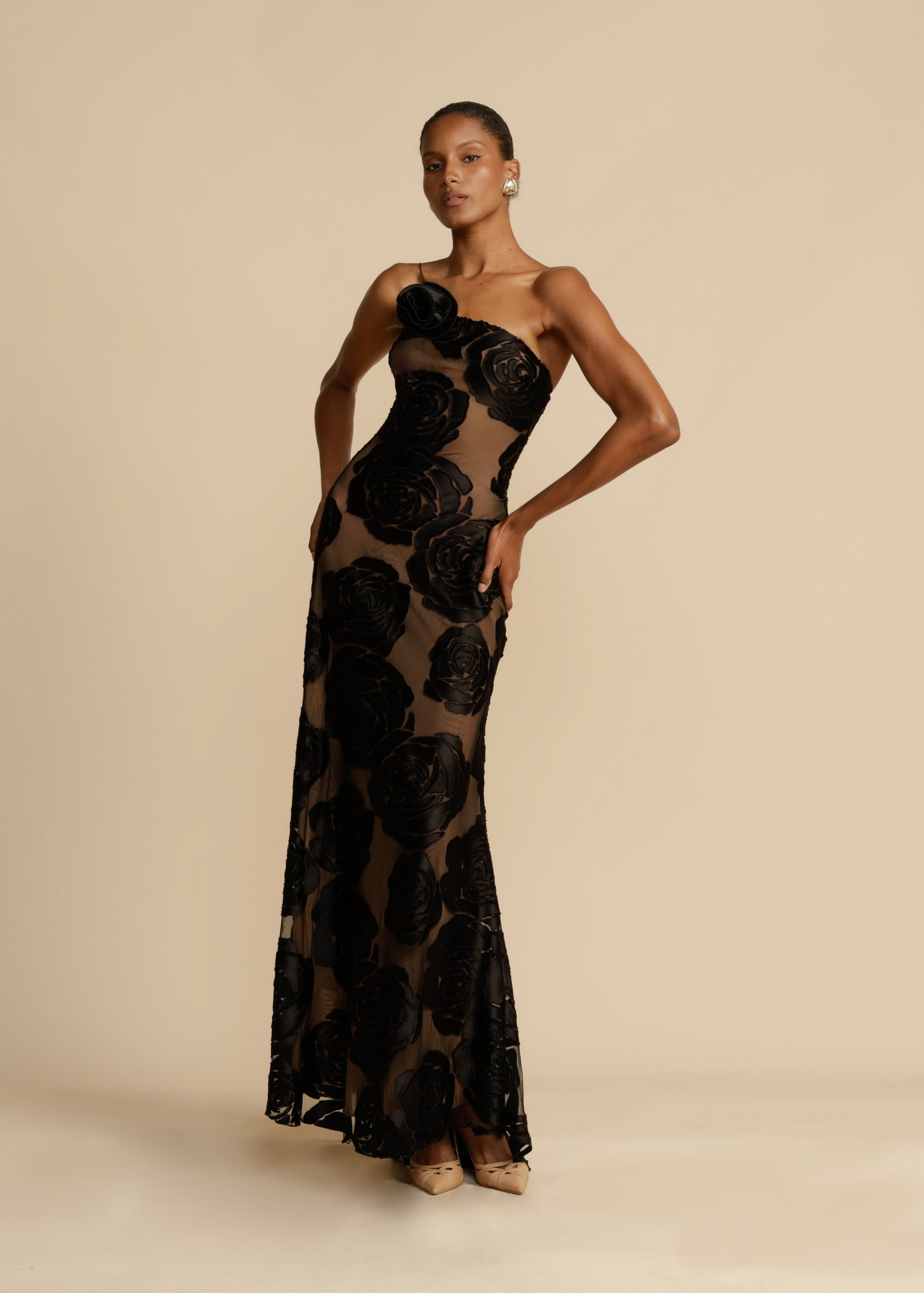 Arcina™ — Lange Jurk met Print