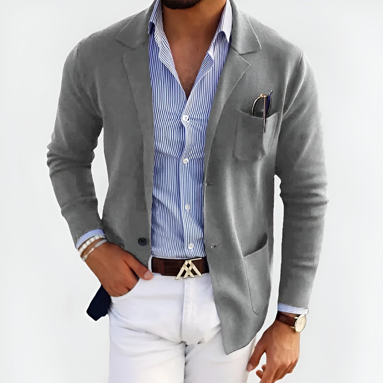 Andreas™ — Lichte en Elegante Jas voor Heren