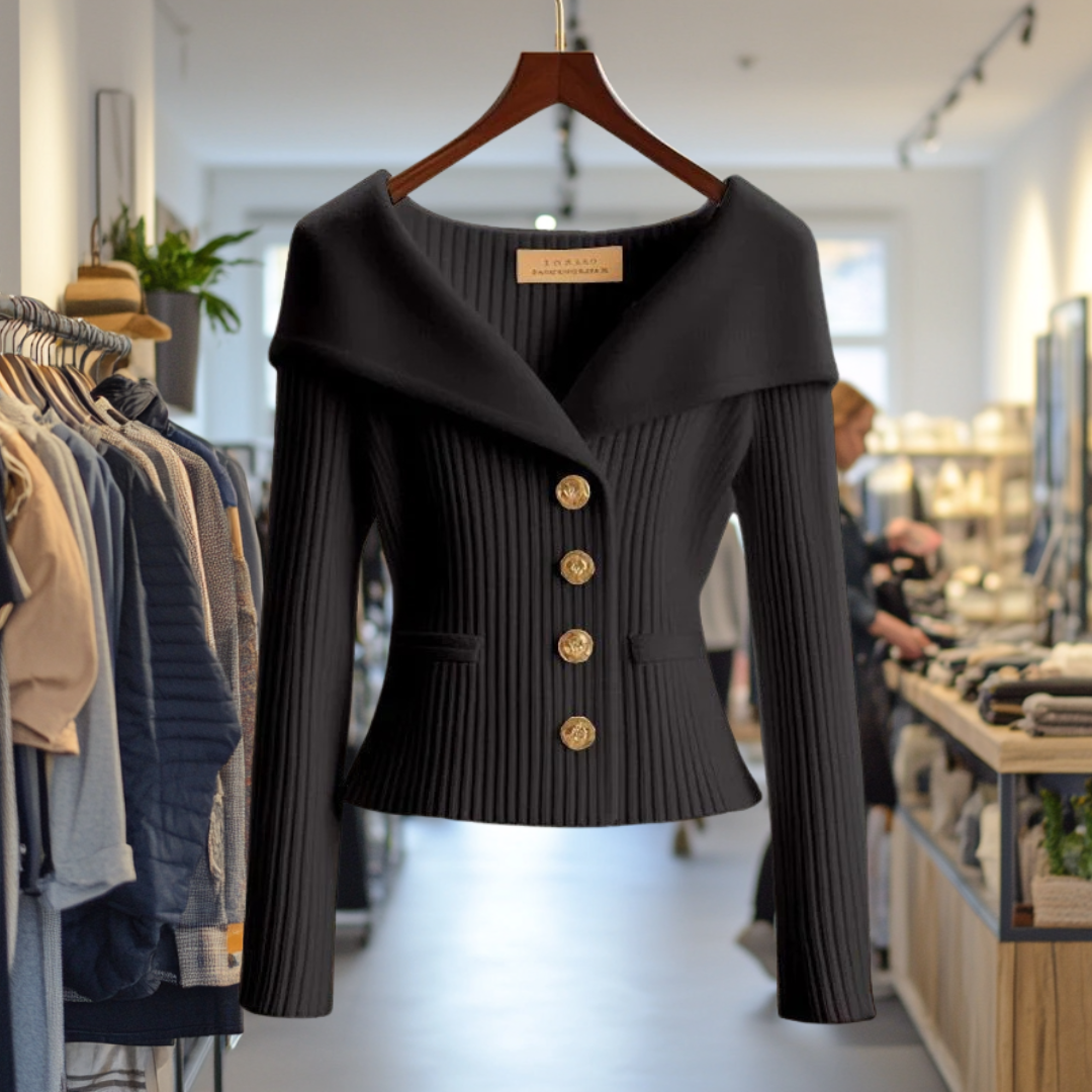 L'Else™ — Luxe Gebreid Vest