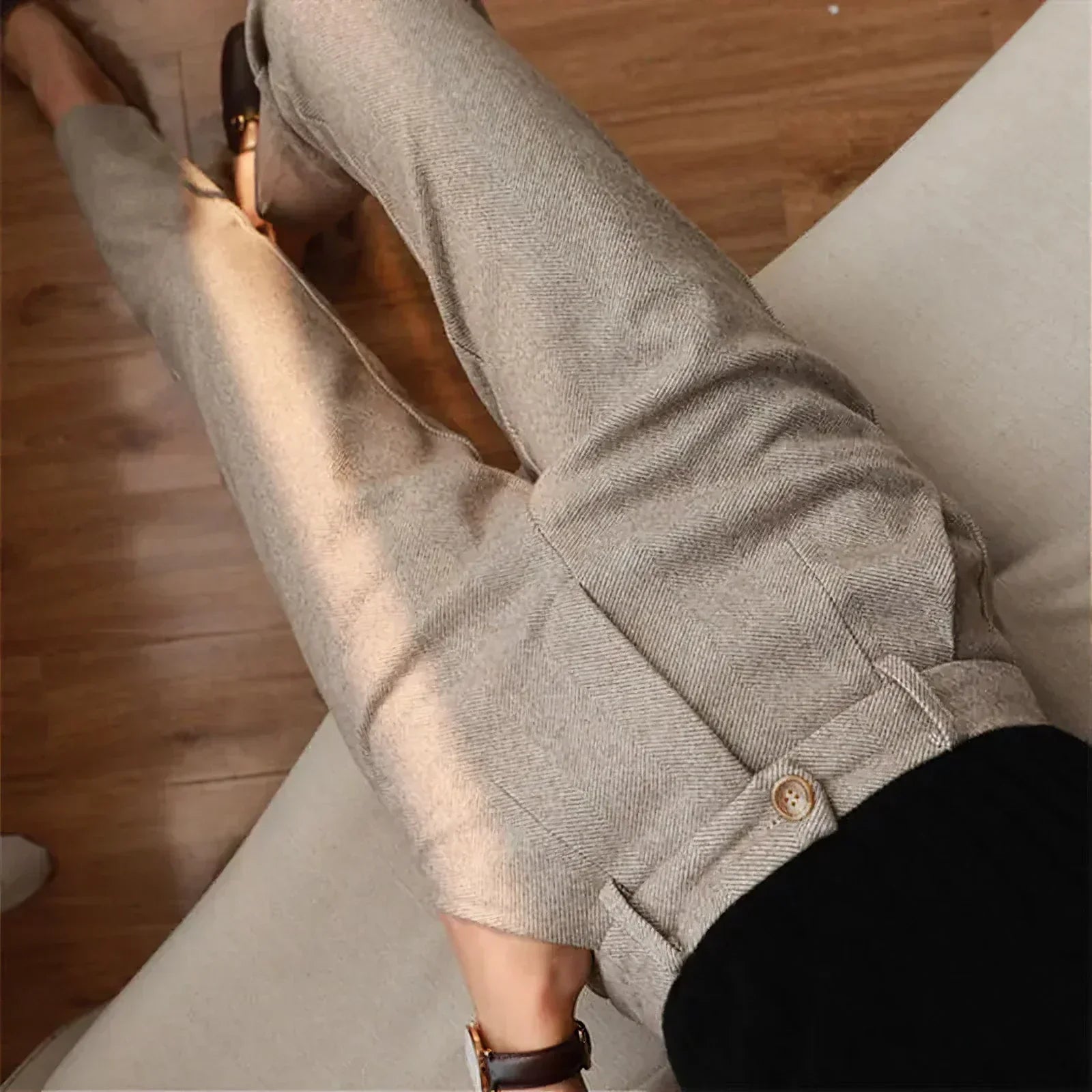 Sandra™ — Elegante Getailleerde Broek
