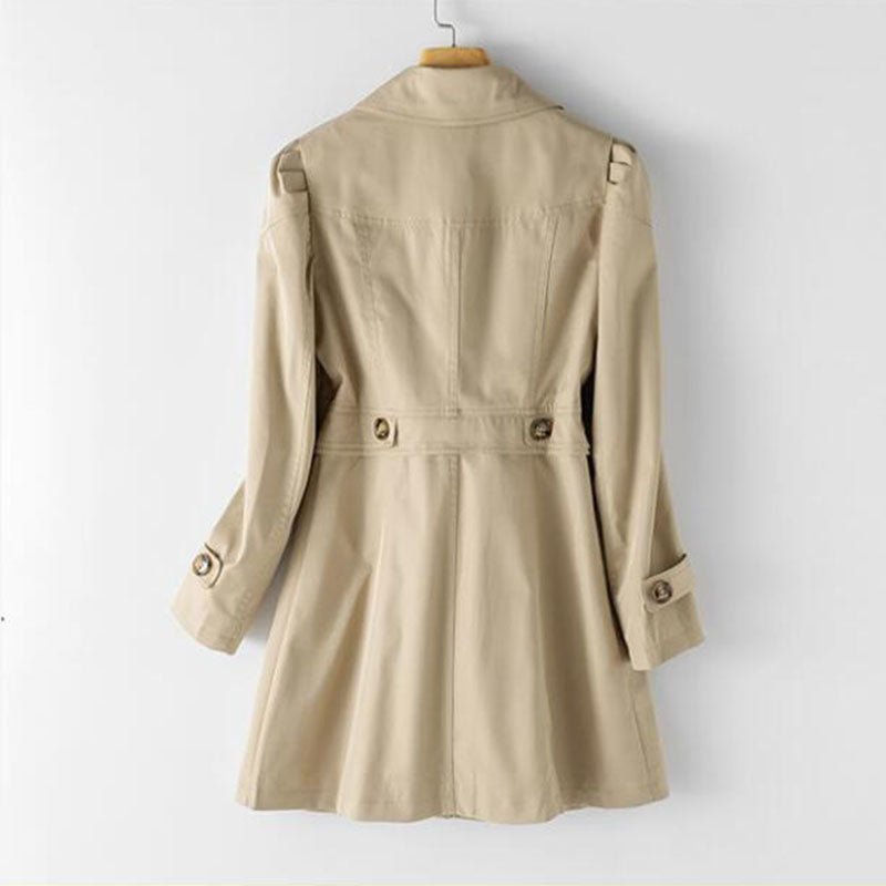 FLORINE™ — Elegante Franse Trenchcoat