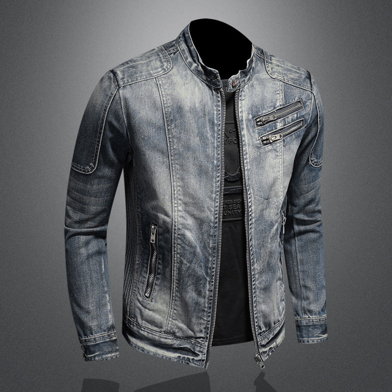 Esteban™ — Vintage Denim Jas