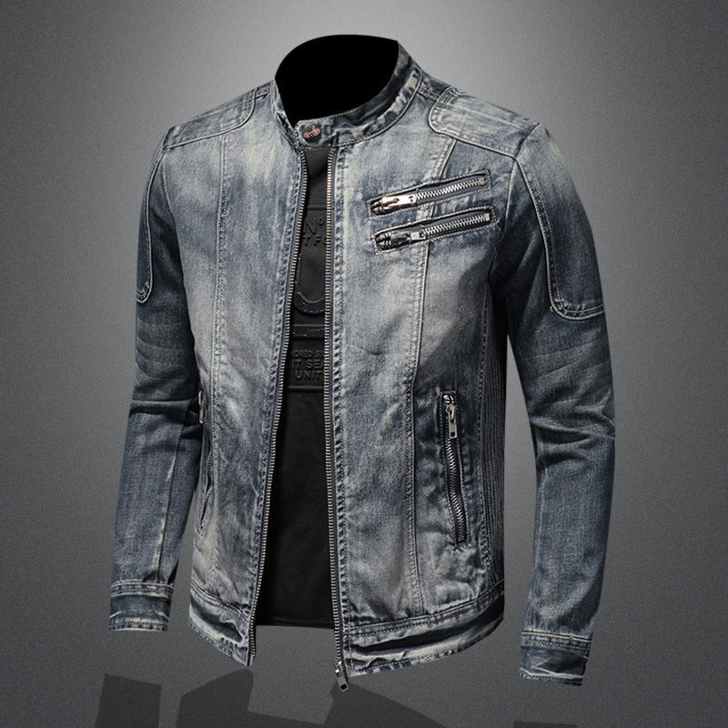 Esteban™ — Vintage Denim Jas