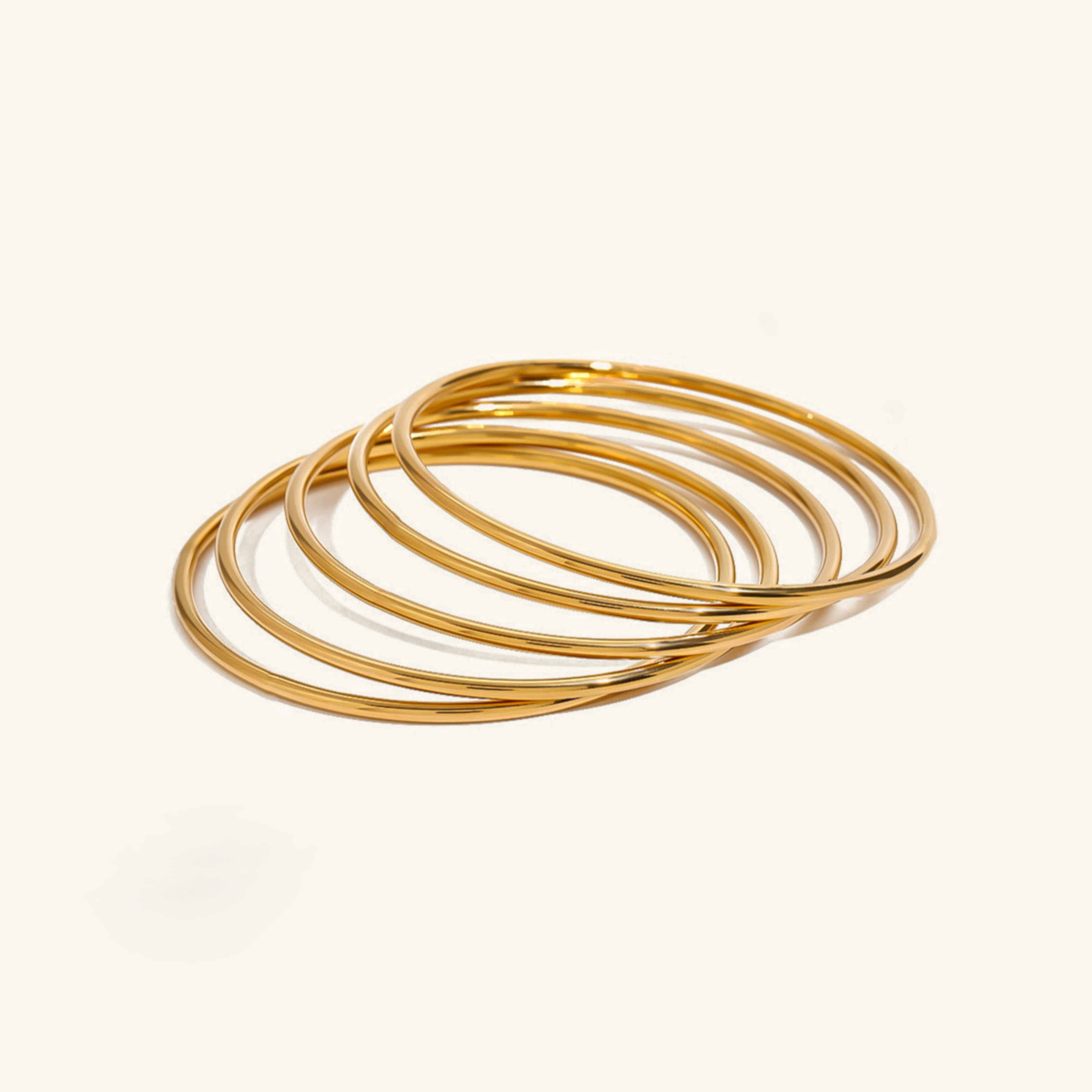 Shannon™ — Goudkleurige Armbanden Set