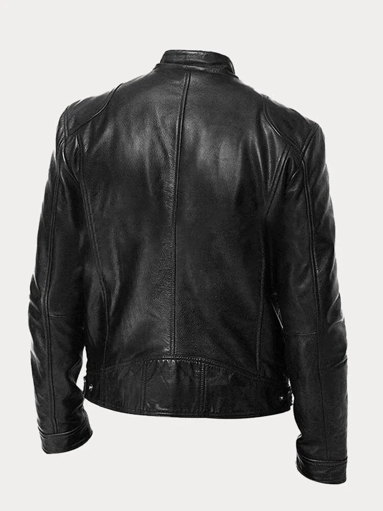 Tobias™ — Casual leren jack