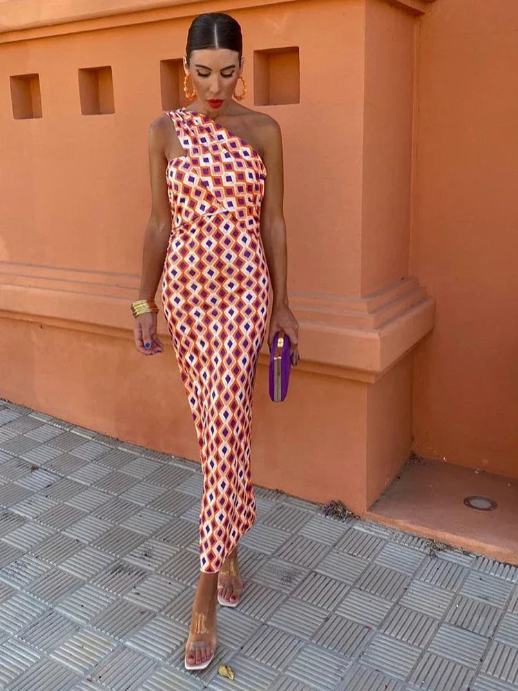 Irmgardi - Elegante Midi Jurk