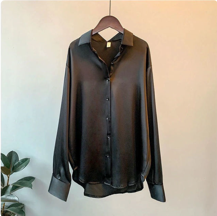 Camicia™ — Satijnen Blouse voor Dames