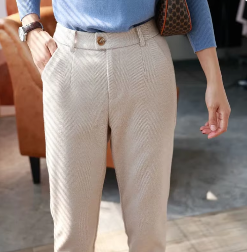 Sandra™ — Elegante Getailleerde Broek