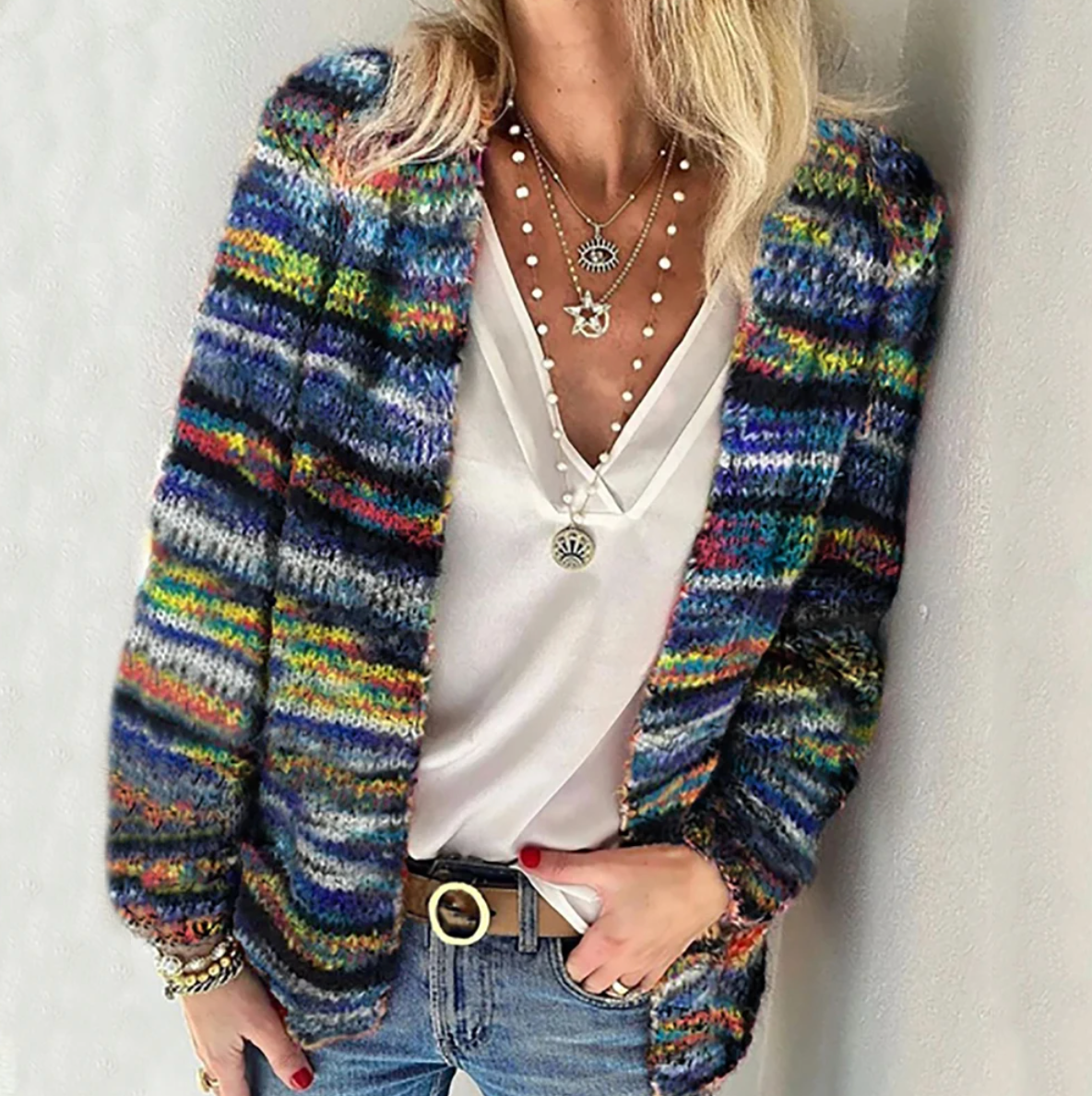 Romina™ — Stijlvolle en Comfortabele Cardigan