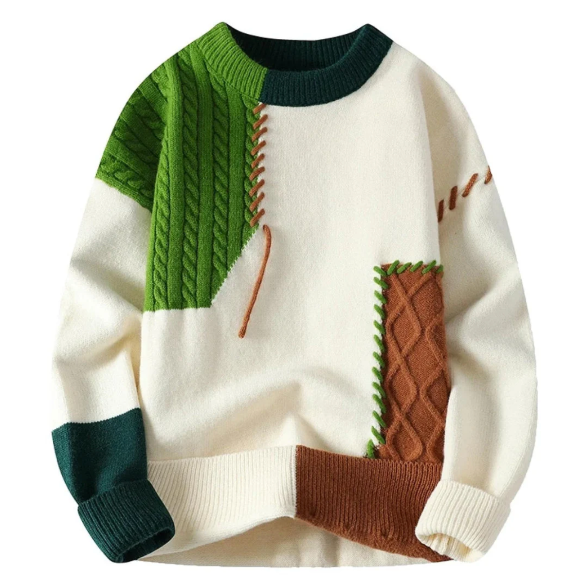 Brunetta™ — Patchwork Pullover