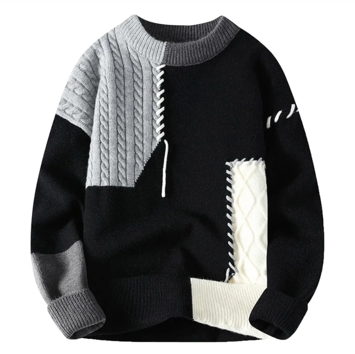 Brunetta™ — Patchwork Pullover