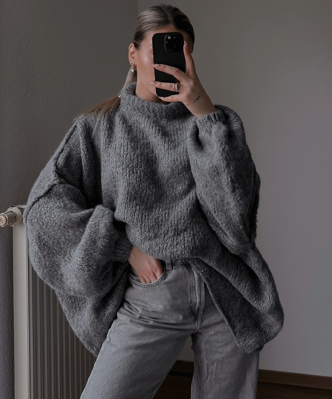 Skylar™ — Relaxte Los Gebreide Trui