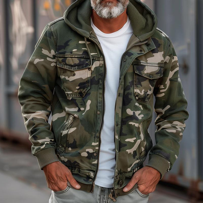 Sam™ — Jacket met Camouflagepatroon